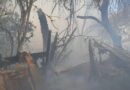 Sofocan fuego en predio