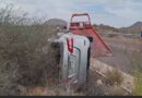 Vuelca automóvil; su conductora salió ilesa