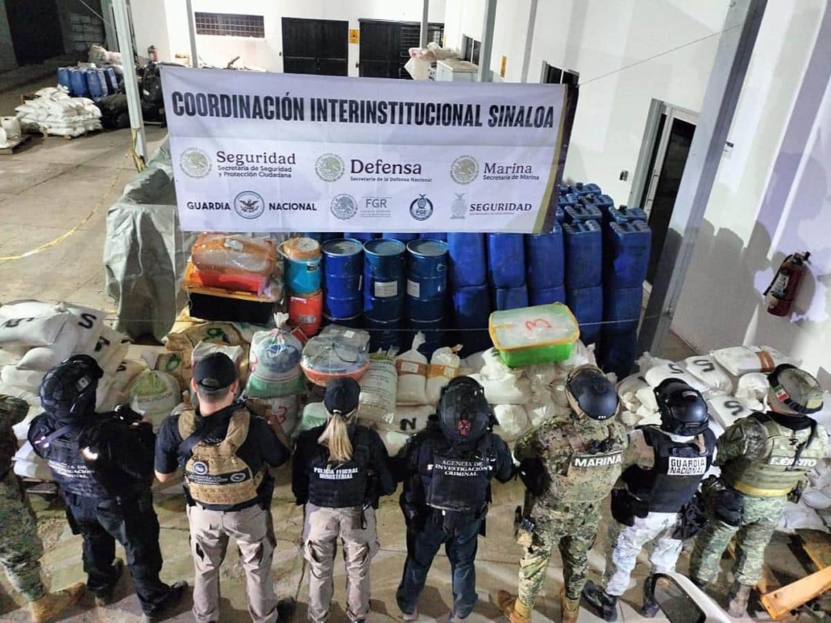 Decomisan 1.140 kilos de metanfetamina en Tijuana