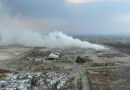 Incendio en relleno sanitario del Bordo de Xochiaca afecta al menos 45 viviendas irregulares en Nezahualcóyotl