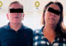 Detienen a pareja por robo a usuarios del AICM