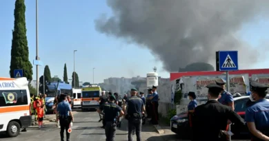 Explosión en estación de servicio sacude suburbio de Roma y deja decenas de heridos
