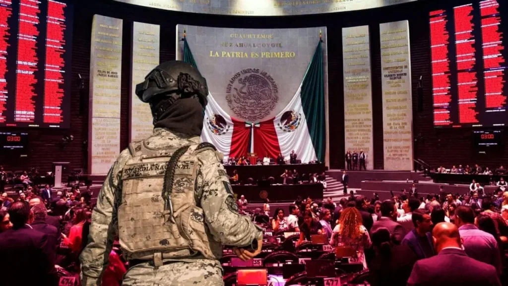 Congreso aprueba control militar de la Guardia Nacional