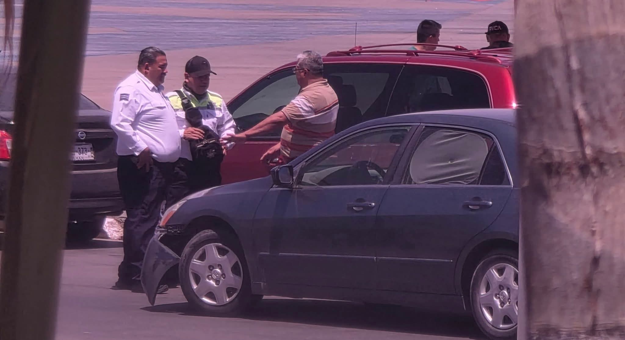 Se accidenta motociclista en la avenida Serdán