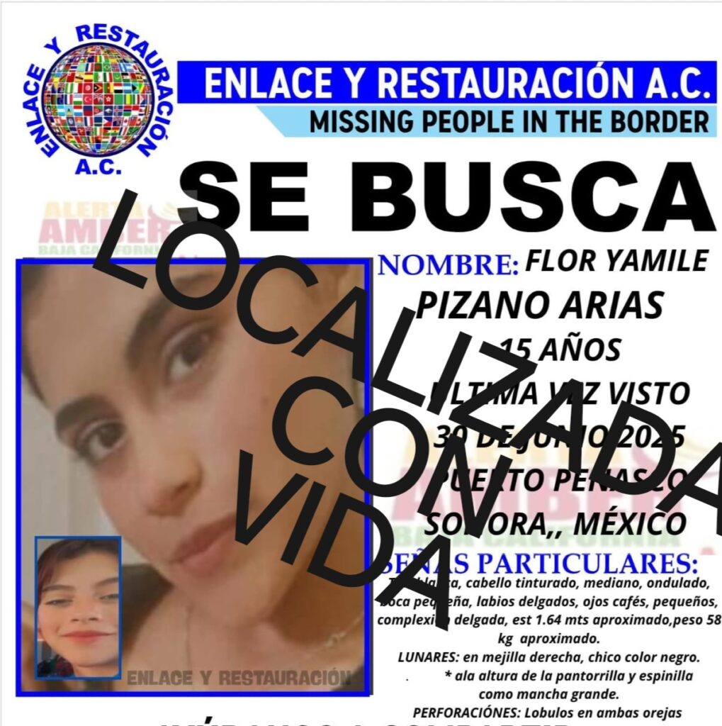 Localizan a adolescente desaparecida 1 IMG 20250718 181716