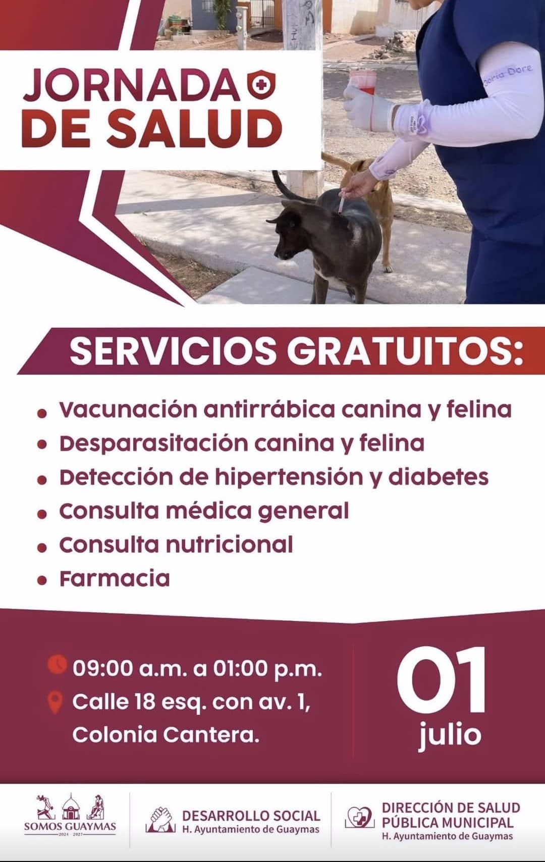 Habrá jornada de salud en La Cantera
