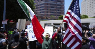 Un mes de redadas migrantes convierte a Los Ángeles en símbolo de resistencia