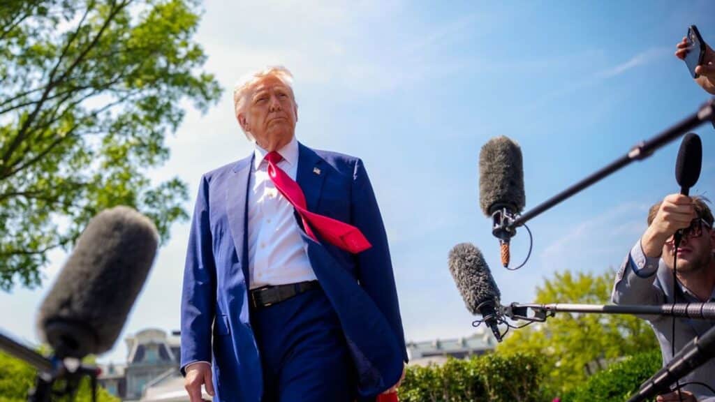 Trump es una figura clave del movimiento político contra el periodismo: Reporteros Sin Fronteras 1 gettyimages 2212066185 20250503165929810