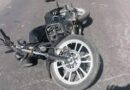 Par de motociclistas, resultan heridos en accidente