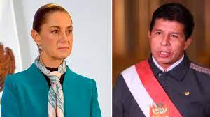 Sheinbaum pide a la ONU intervenir en el caso de Pedro Castillo
