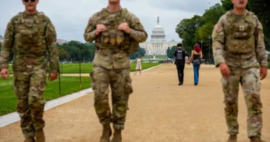 Guardia Nacional de EE.UU. en Washington portará armas de servicio