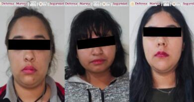 Detienen a tres mujeres en Culiacán con armas largas y cartuchos