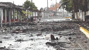 Fuertes lluvias desbordan ríos en Colima y afectan varios municipios
