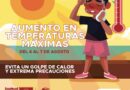 Ayuntamiento llama a la población a extremar precauciones ante nueva ola de calor