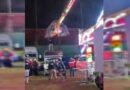 Falla mecánica deja 8 personas atrapadas en juego de feria en Puebla