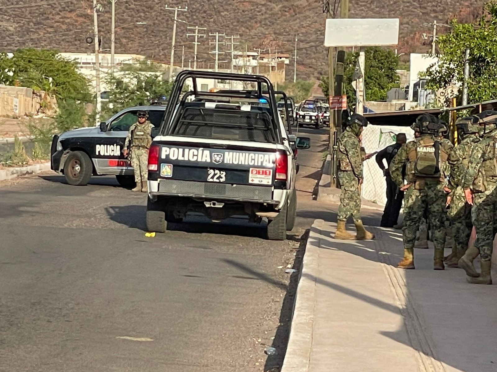 Detienen a hombres armados en Guaymas Norte