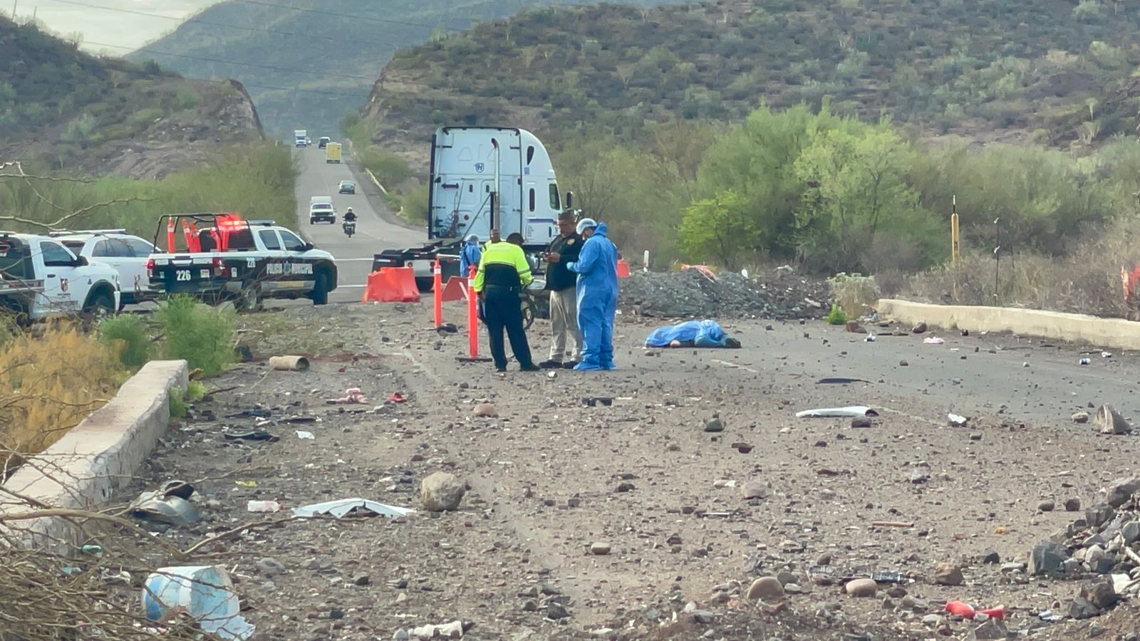 Muere motociclista en accidente