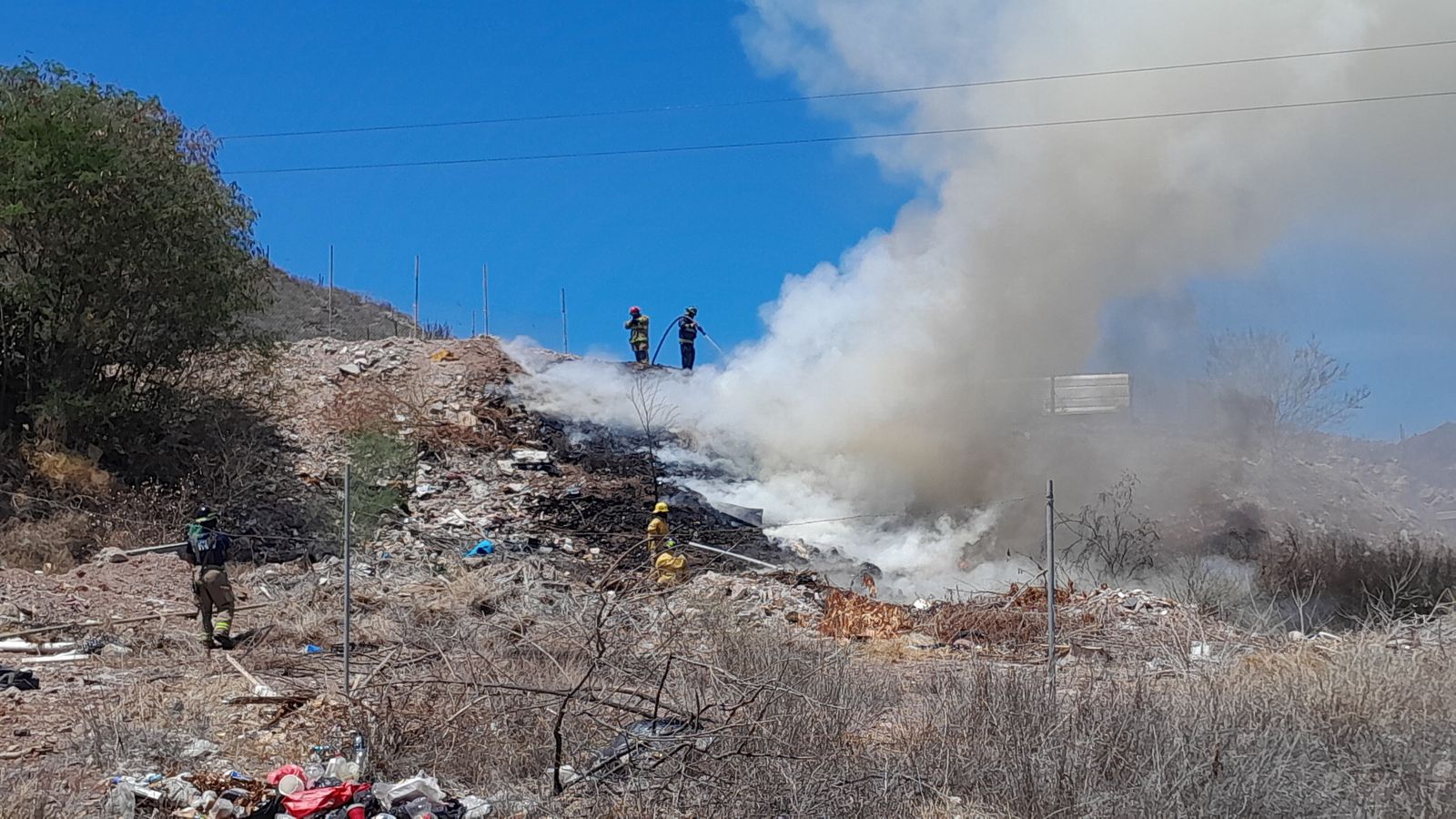 Calor provoca incendios forestales