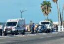 Choca pipa contra camioneta