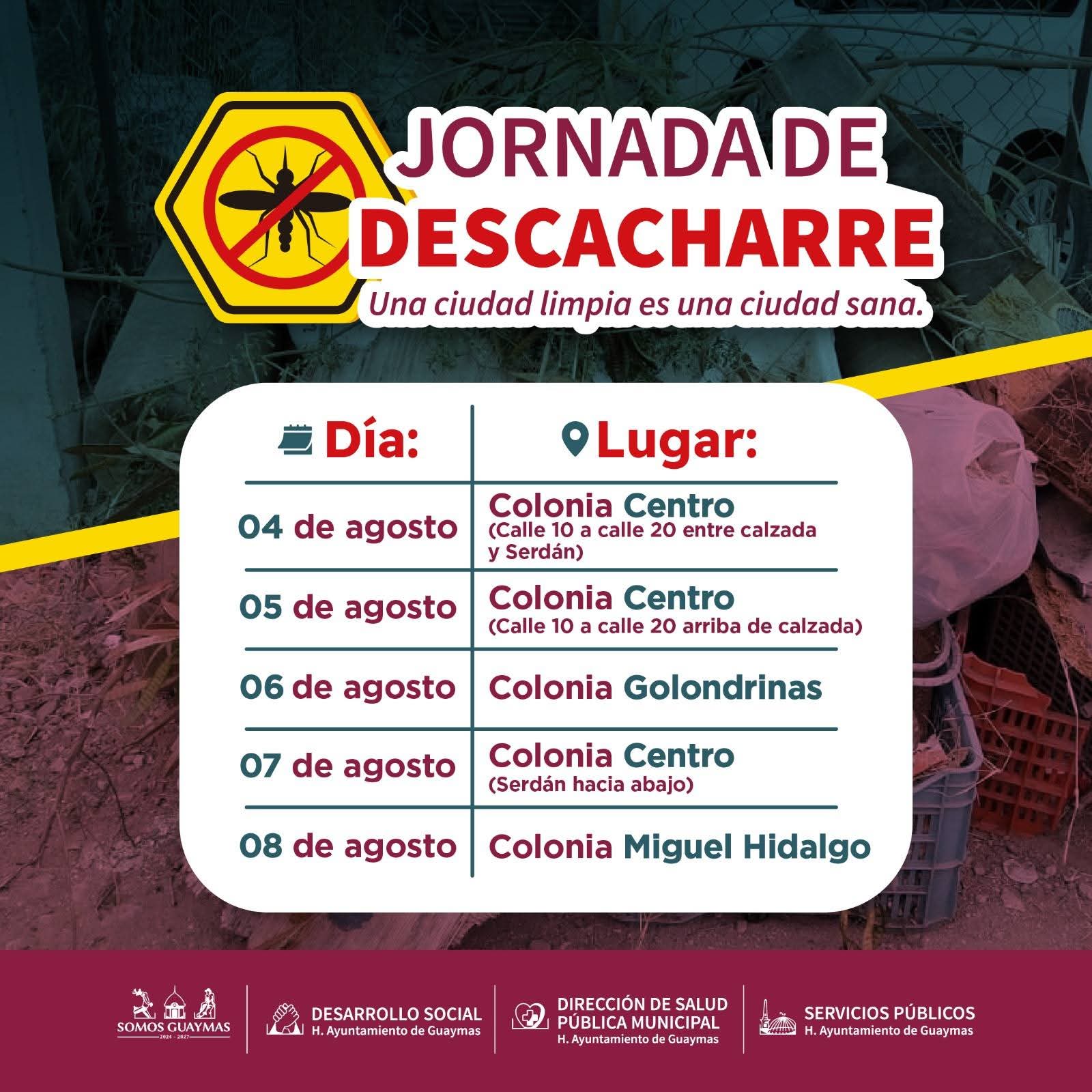 Ayuntamiento sigue campaña contra el dengue