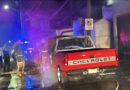 Incendian vehículo de jefe de Tránsito en Guaymas