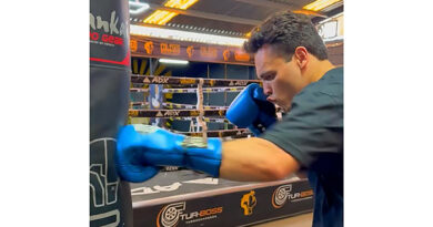 Reanuda JC Chávez Jr. entrenamientos en un gimnasio de Hermosillo