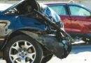 Protagonizan choque de autos