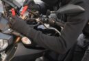Roban motocicleta en Guaymas Norte