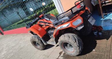 Hurtan cuatrimoto