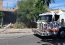 Se incendia predio