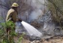 Se incendia predio