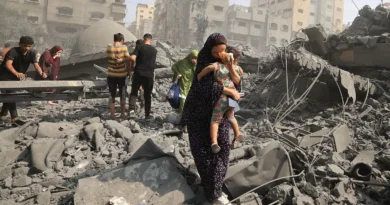 Más de 250 mil palestinos huyen de la ciudad ante la ofensiva israelí