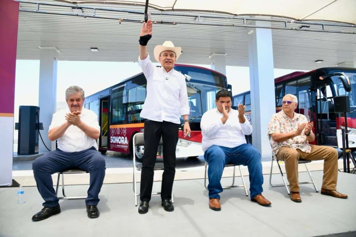 Gobernador Durazo lidera en electromovilidad; primera Electrolinera Pública registra más de 3 mil recargas a vehículos