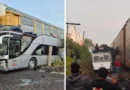 Choque de tren y autobús deja 8 muertos y 45 heridos en Edomex