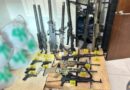 Autoridades aseguran un arsenal en Culiacán tras operativo