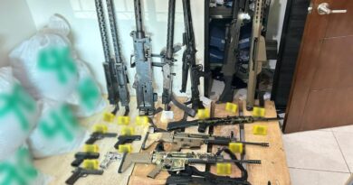 Autoridades aseguran un arsenal en Culiacán tras operativo