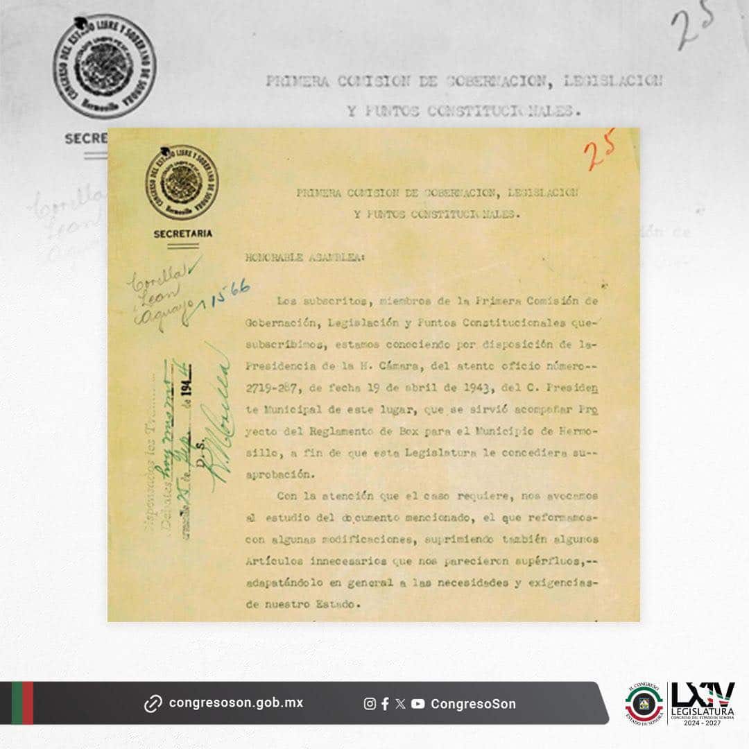 25 de septiembre de 1944 se aprobó el Reglamento de Box