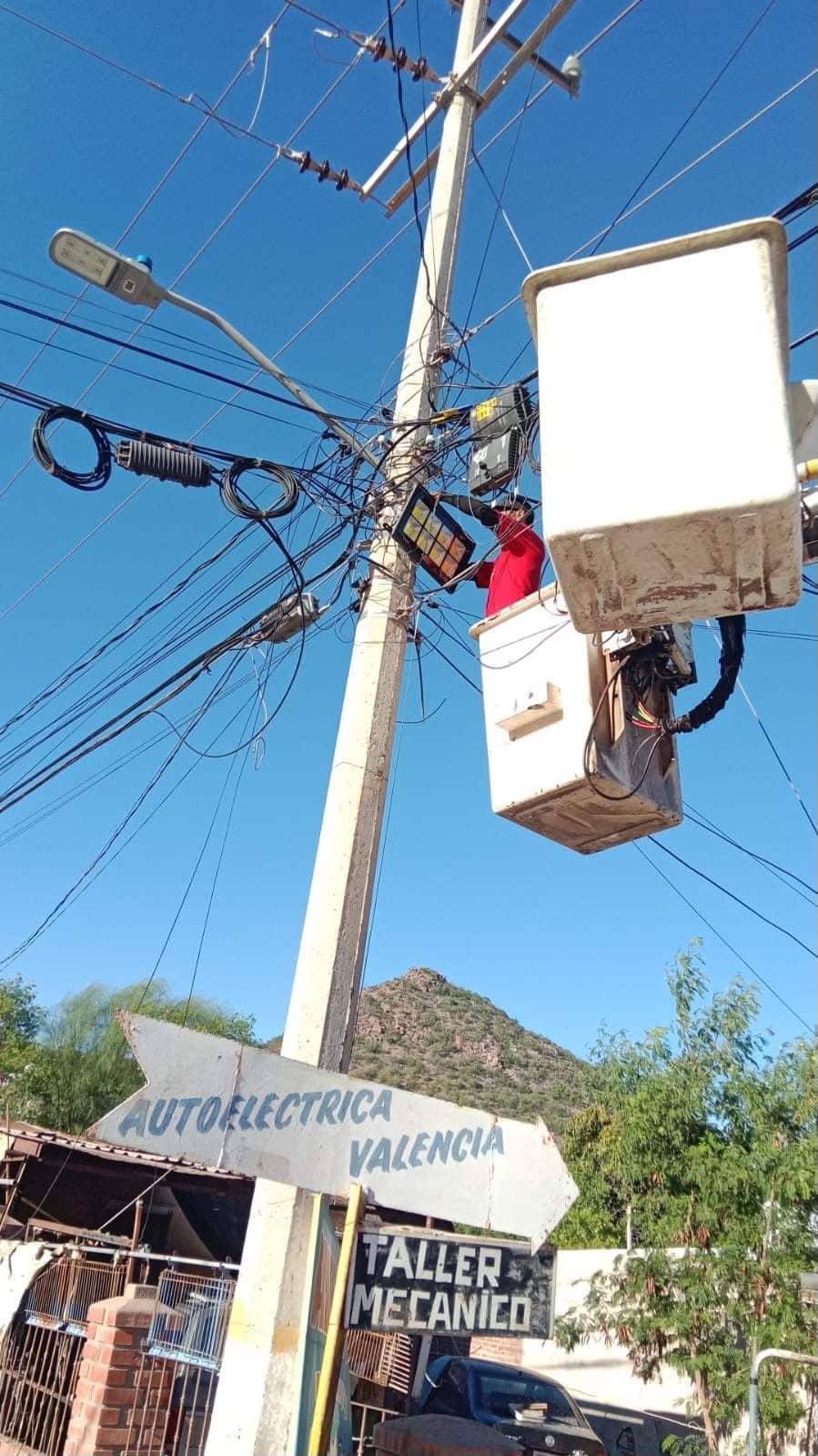 Avanza programa ‘Trabajando por un Guaymas más iluminado’