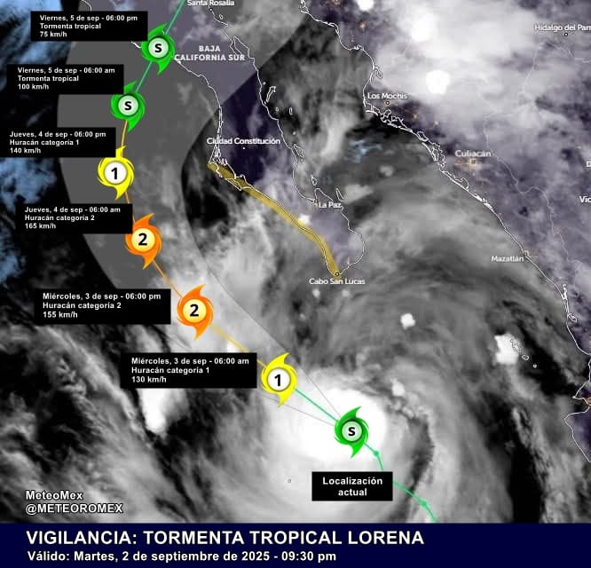 Dejaría tormenta tropical abundante lluvia en la región