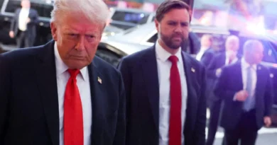 Donald Trump abucheado por manifestantes propalestinos en Washington D.C.