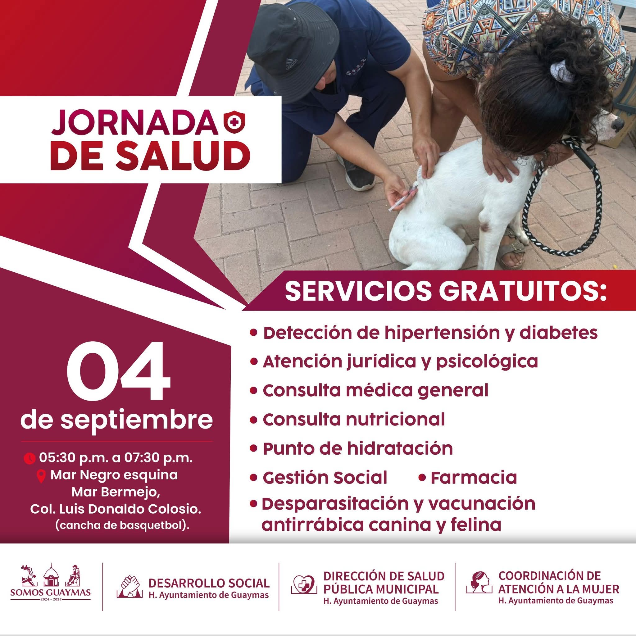 Llevan servicios de salud a Guaymas norte