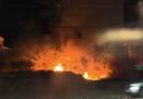 Se incendia predio