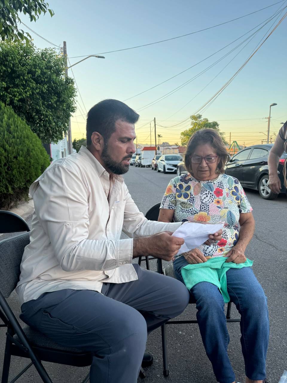 Sebastián Orduño rinde cuentas en colonias