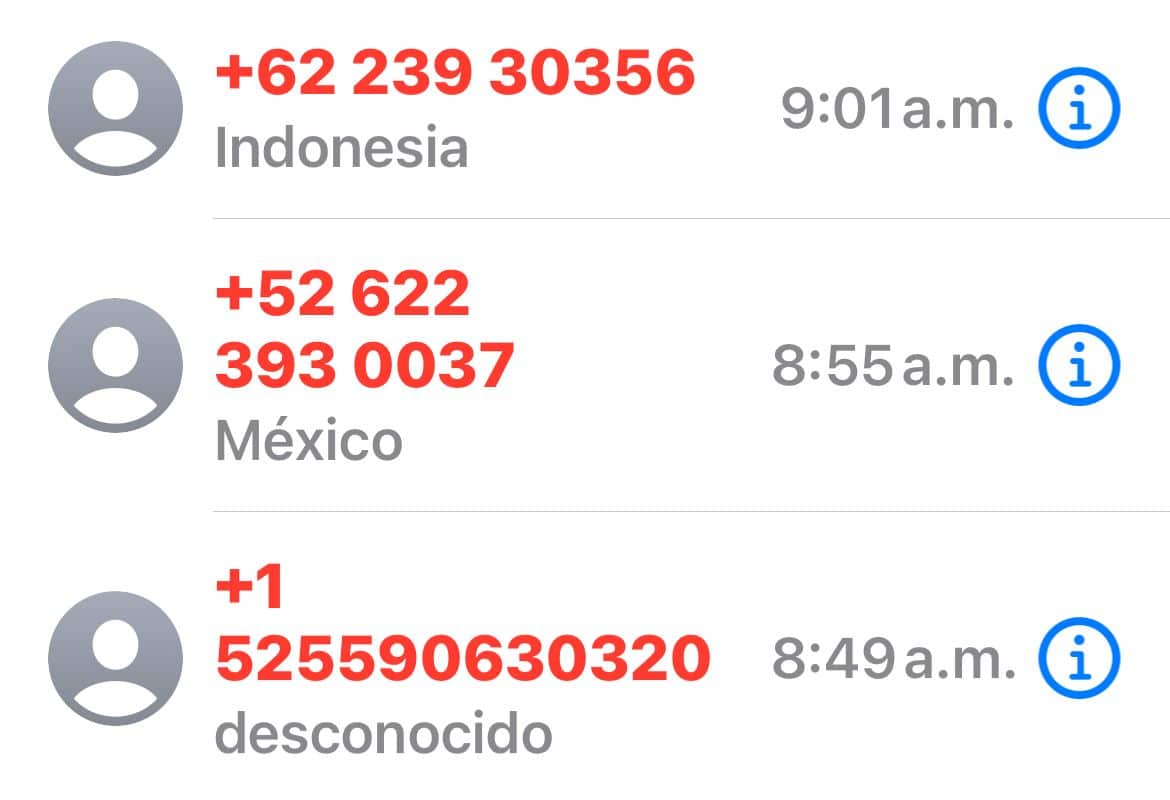 Estafadores desquician con llamadas masivas