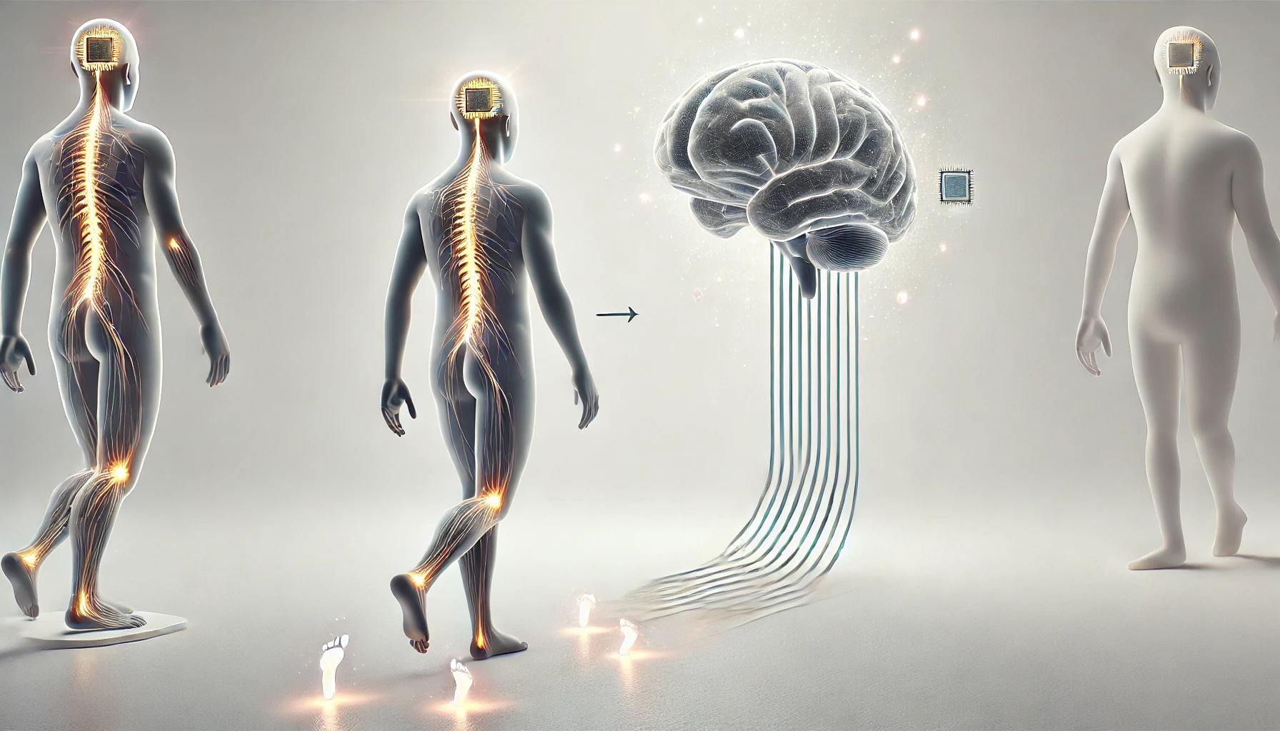 Implante cerebral permite recuperar movilidad en pacientes con lesiones medulares