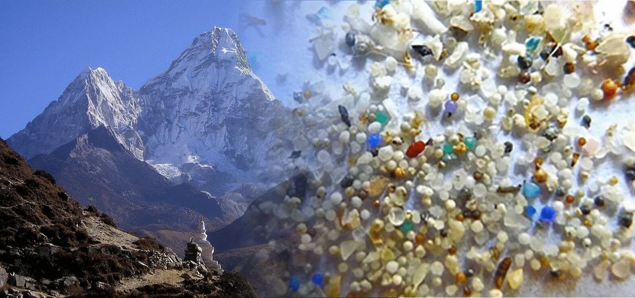 Microplásticos alcanzan las cumbres del Himalaya y encienden alerta ambiental