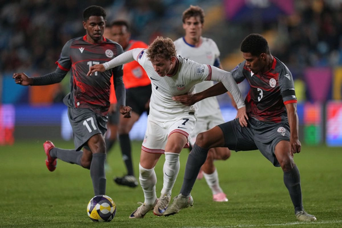 Estados Unidos vapulea 9-1 a la debutante Nueva Caledonia en el Mundial Sub 20