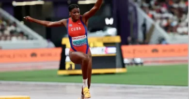 La cubana Leyanis Pérez es nueva campeona mundial de salto triple 