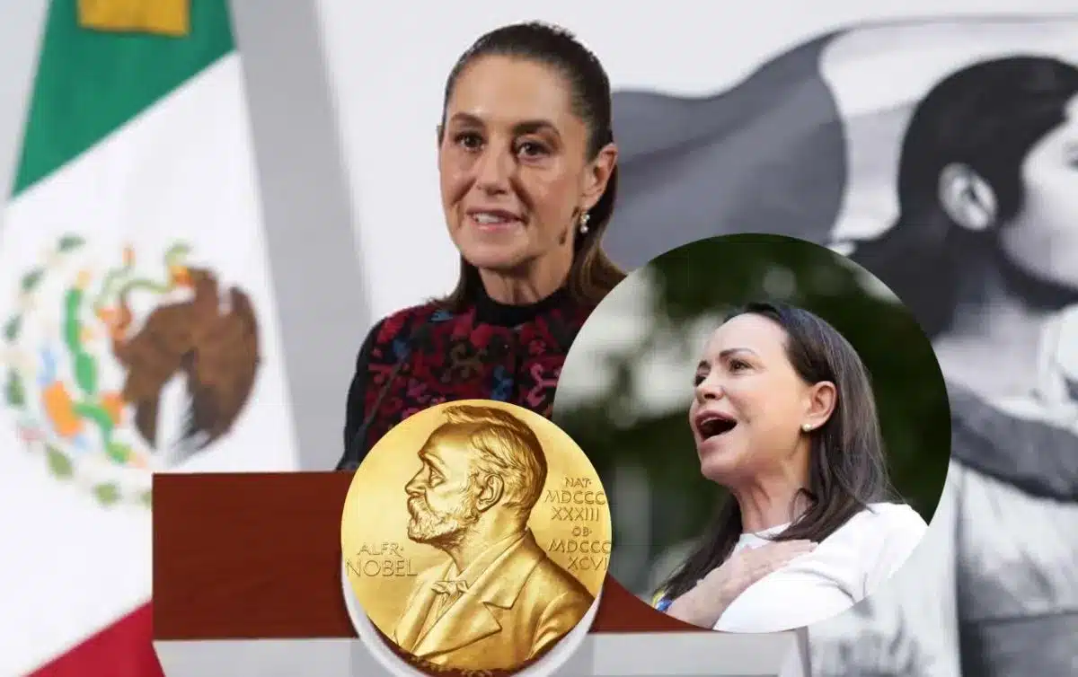 Presidenta Sheinbaum Evita Comentar sobre Premio Nobel de la Paz Otorgado a María Corina Machado