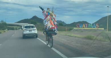 El ciclista peregrino llegó a Guaymas